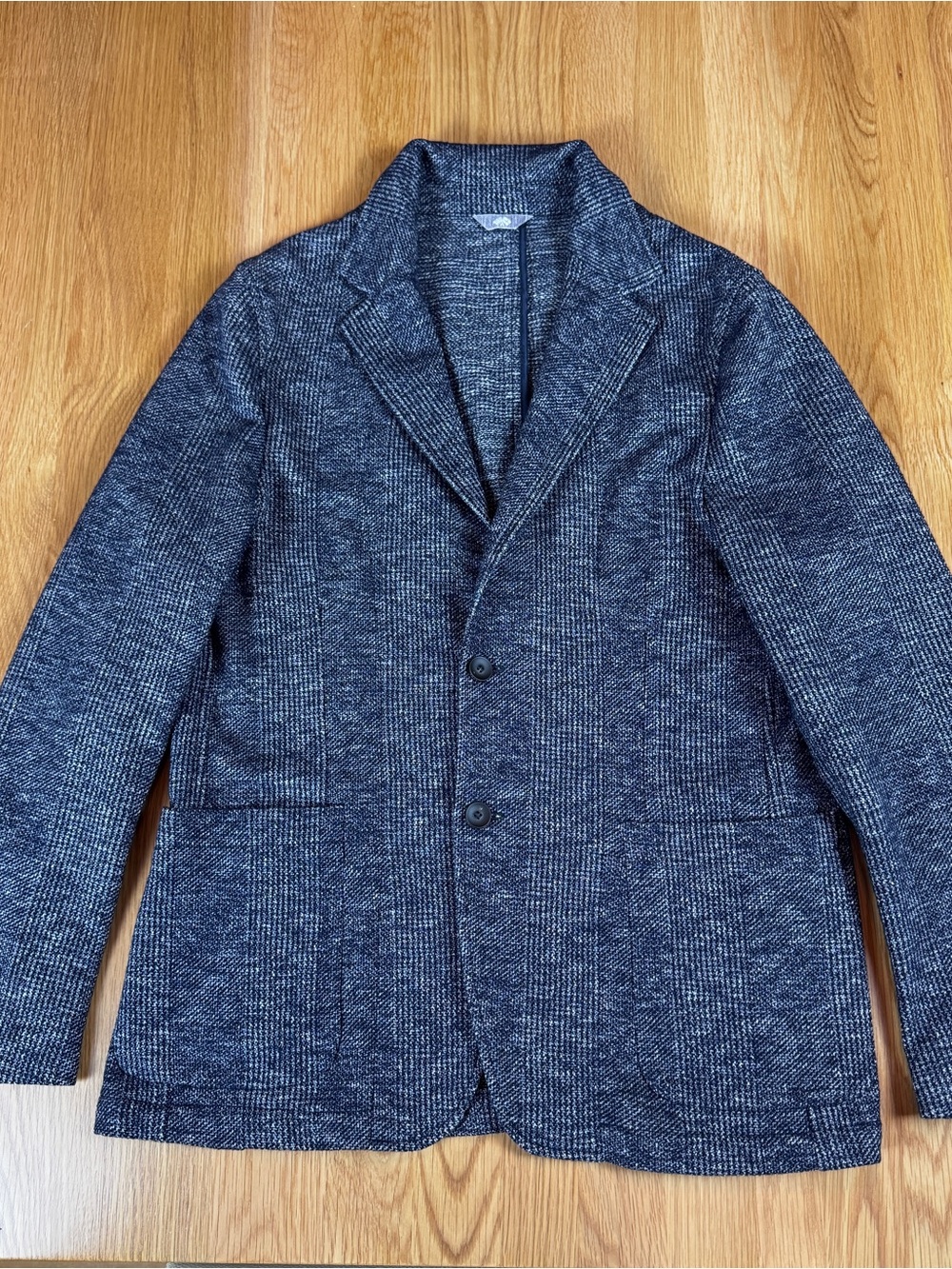 Fradi men’s Knit Jacket Blazer Sports Coat Wool Italy US40